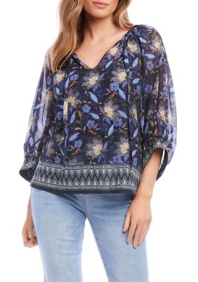 Women's Blouson Sleeve Top