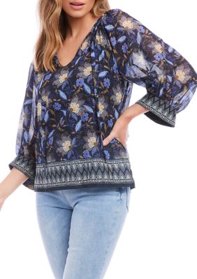 Women's Blouson Sleeve Top