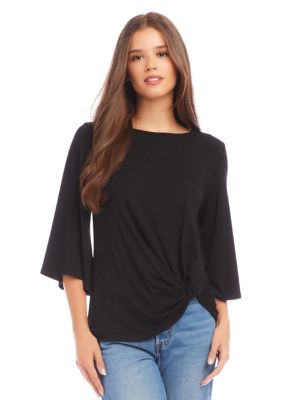 Flare Sleeve Pick Up Top