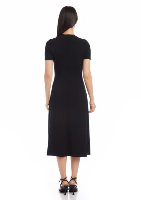 Women's Asymmetric Front Slit Dress