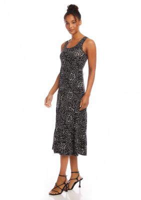 Women's Tiered Midi Dress