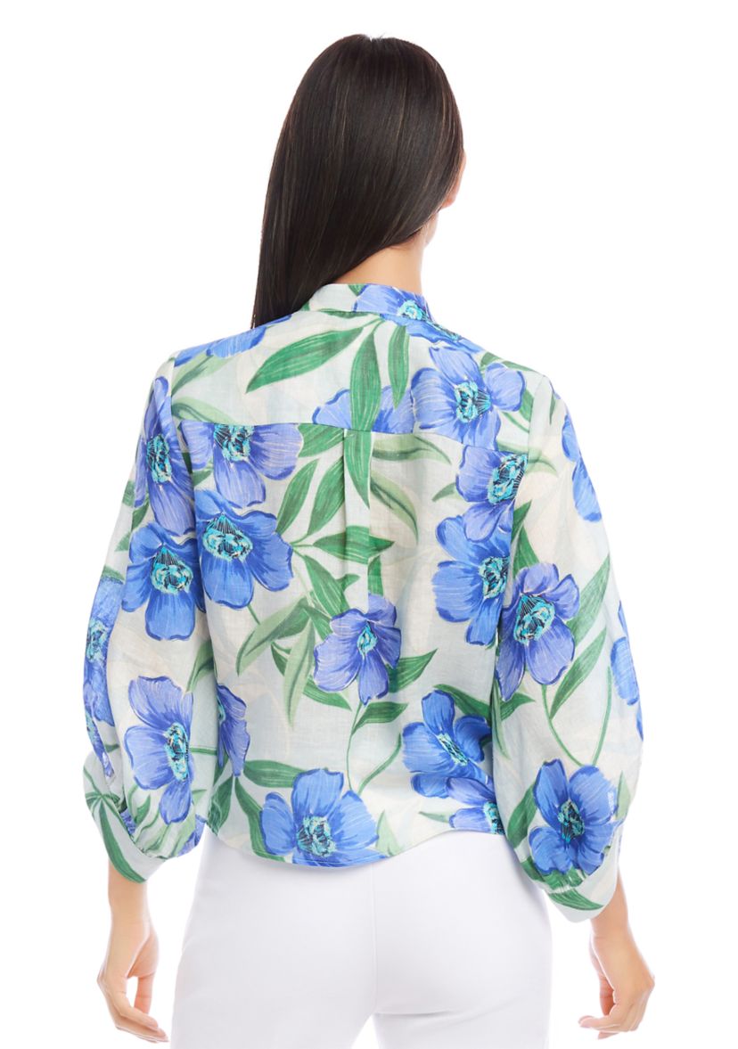 Womens Tie Front Top