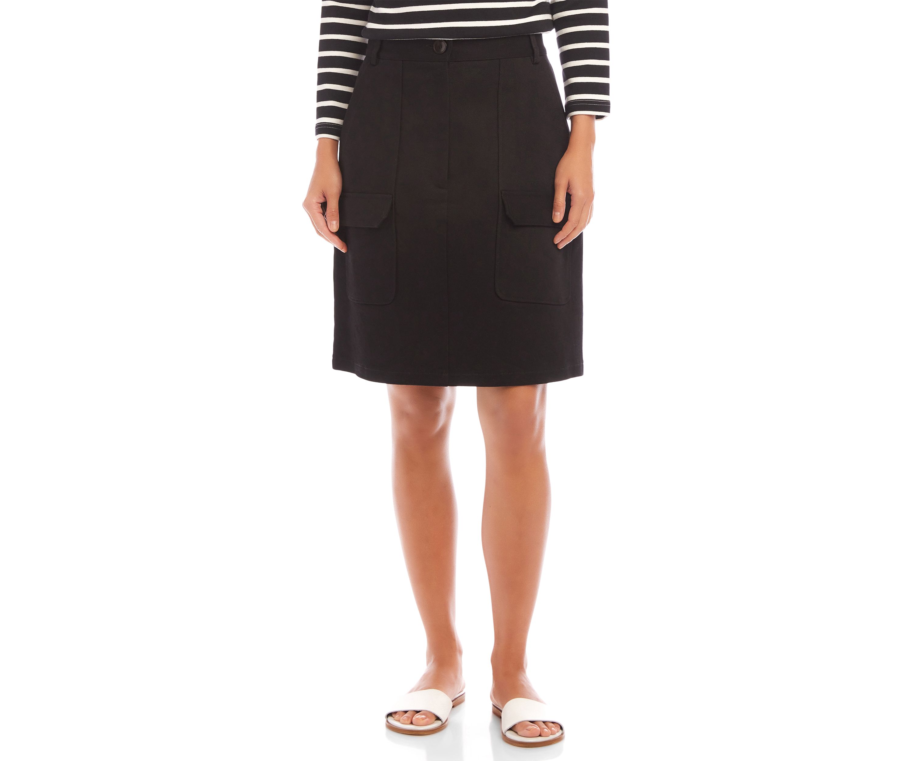 Petite Size Cargo Skirt