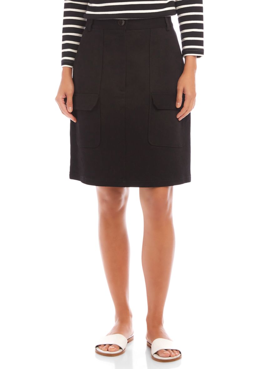 Petite Size Cargo Skirt