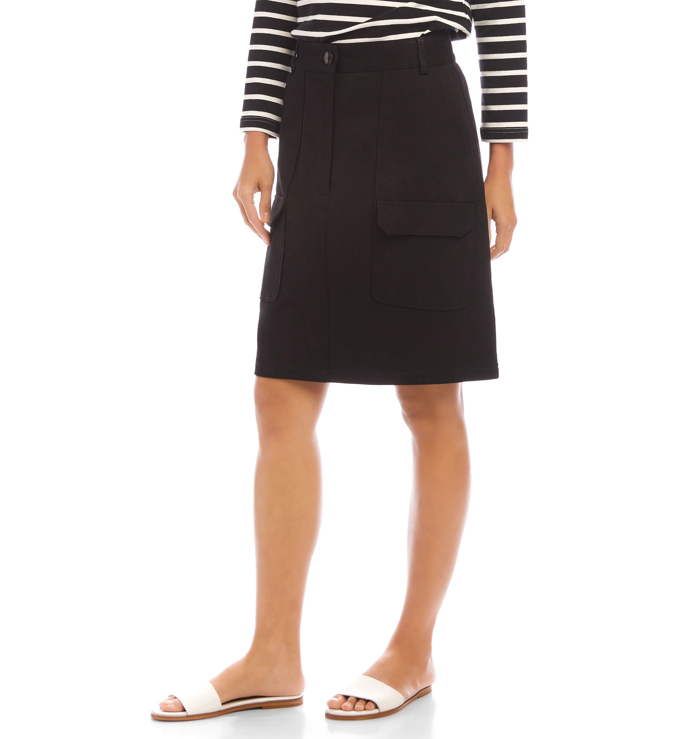 Petite Size Cargo Skirt