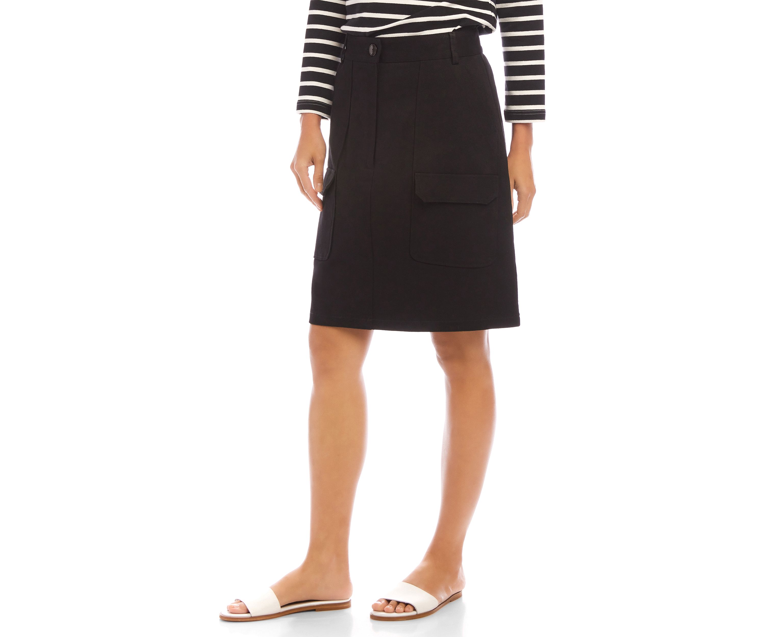 Petite Size Cargo Skirt