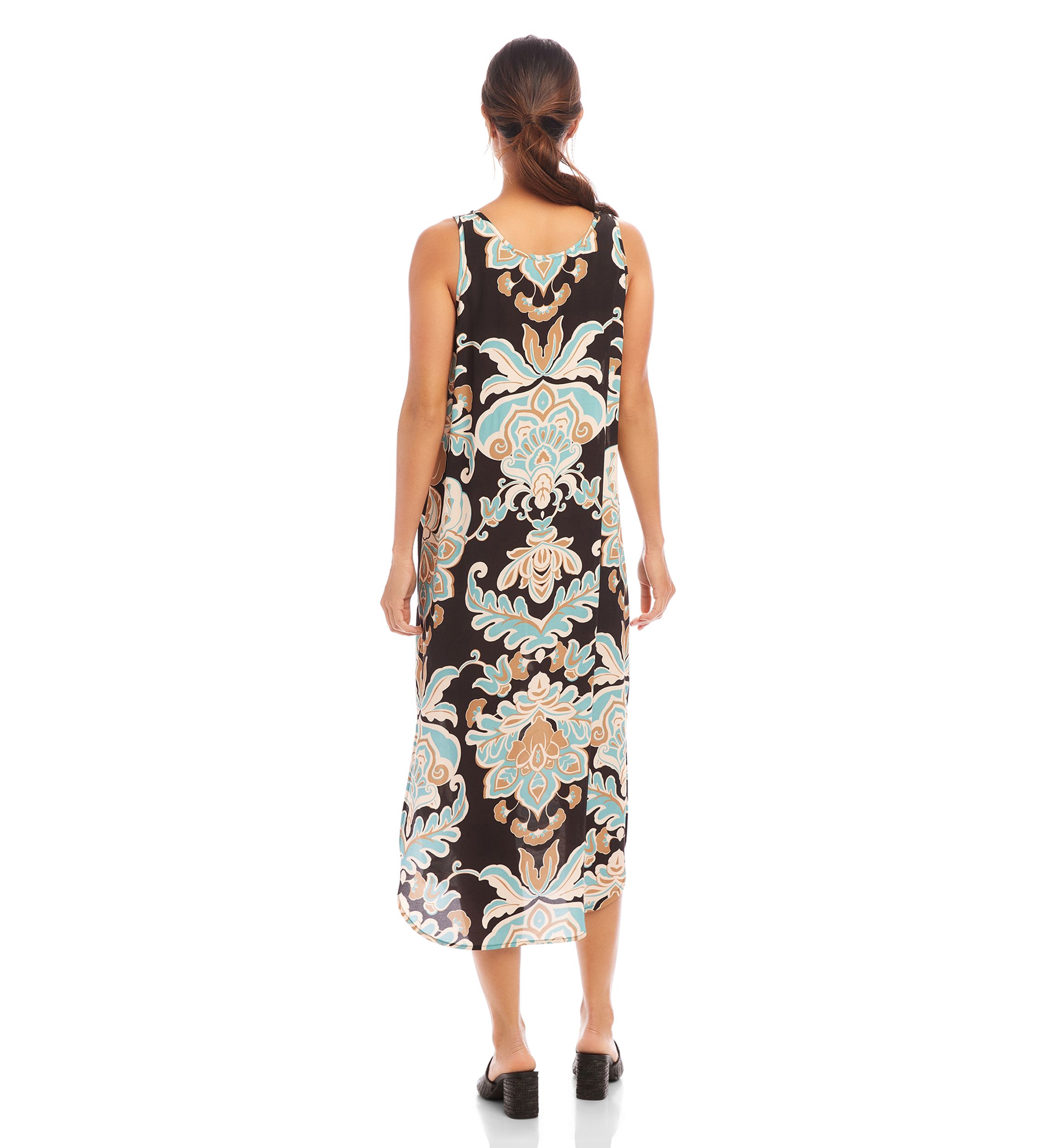 Petite Side Slit Tank Dress