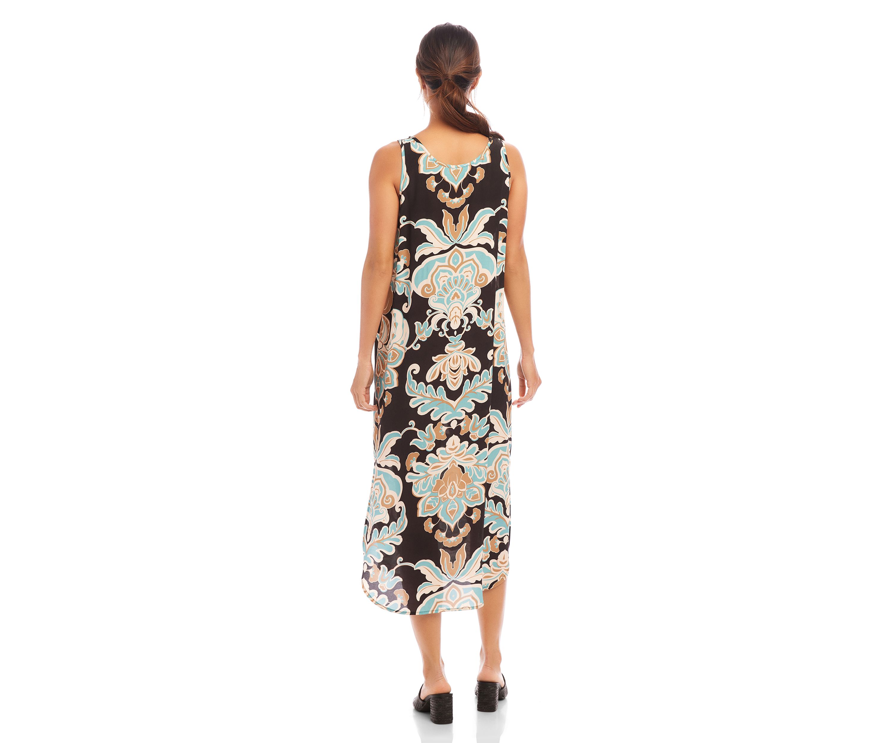 Petite Side Slit Tank Dress