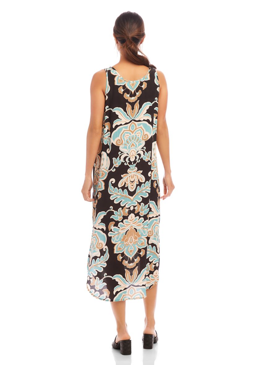 Womens Side Slit Tank Dress