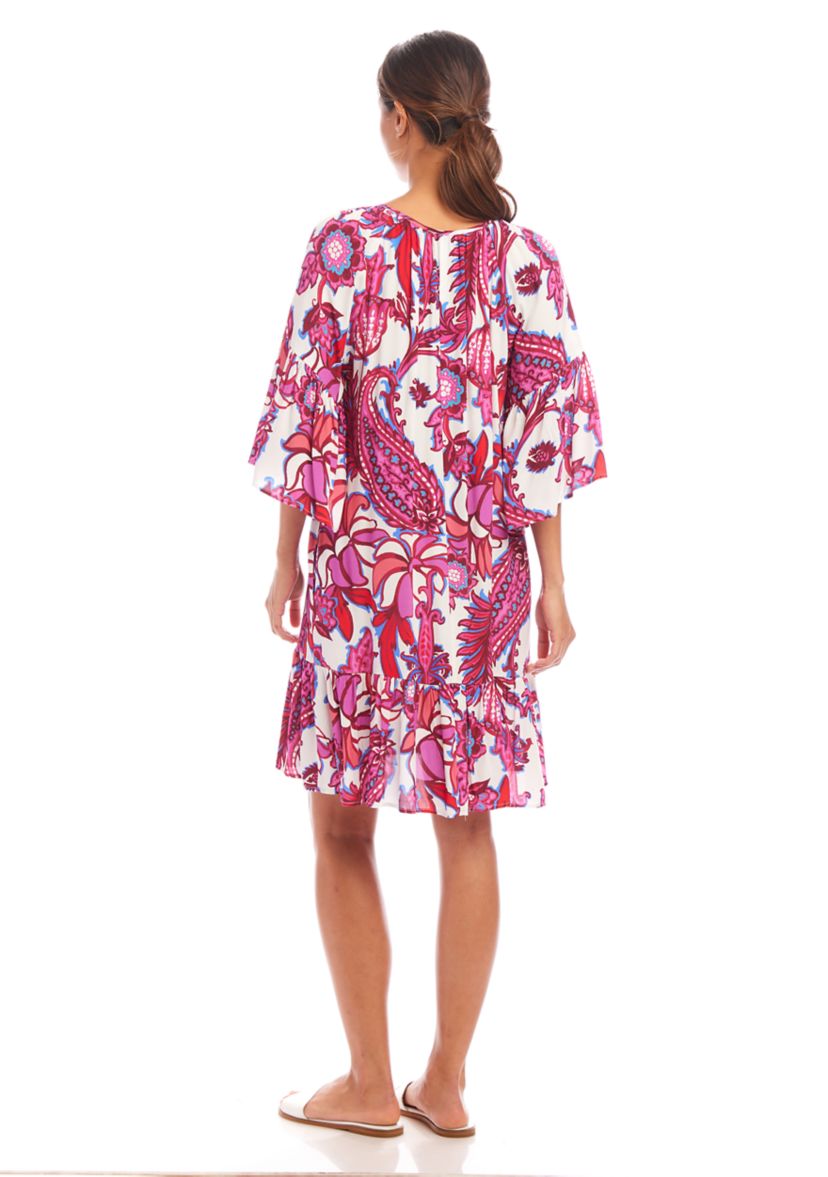 Womens Ruffle Hem Dress