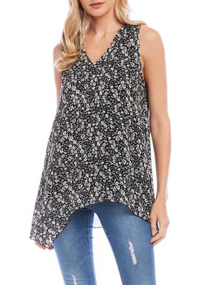 Women's Uneven Hem Tank Top