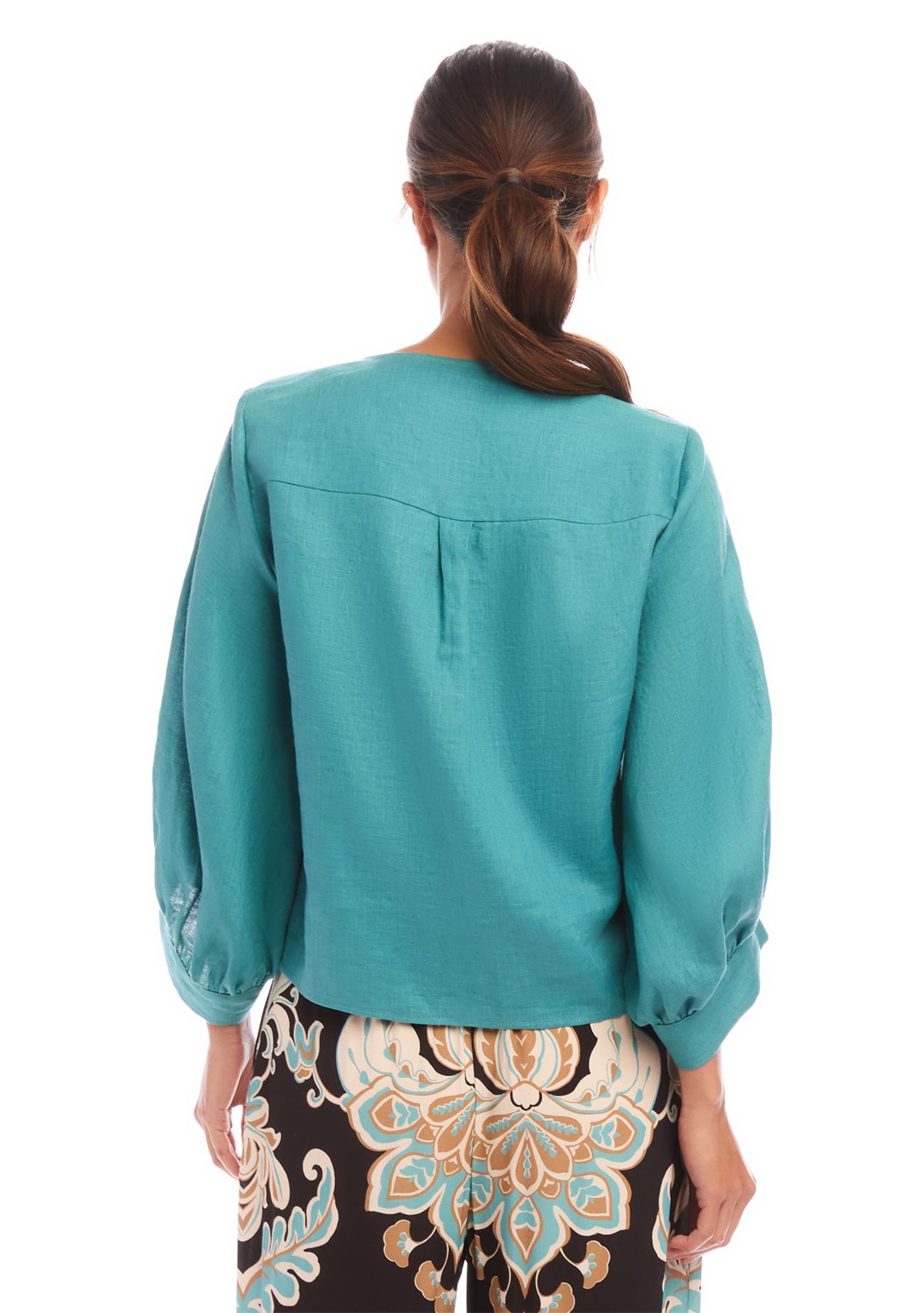 Womens Tie Front Top