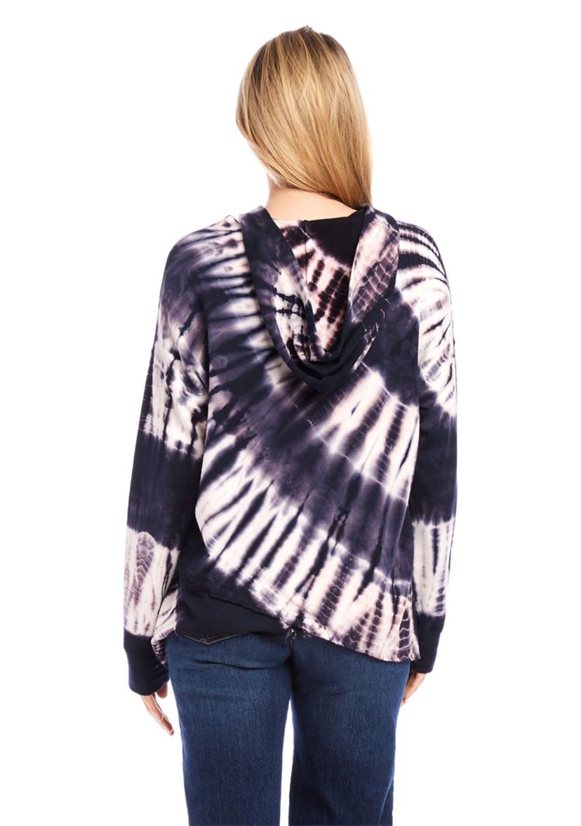 Womens Asymmetric Hem Hoodie