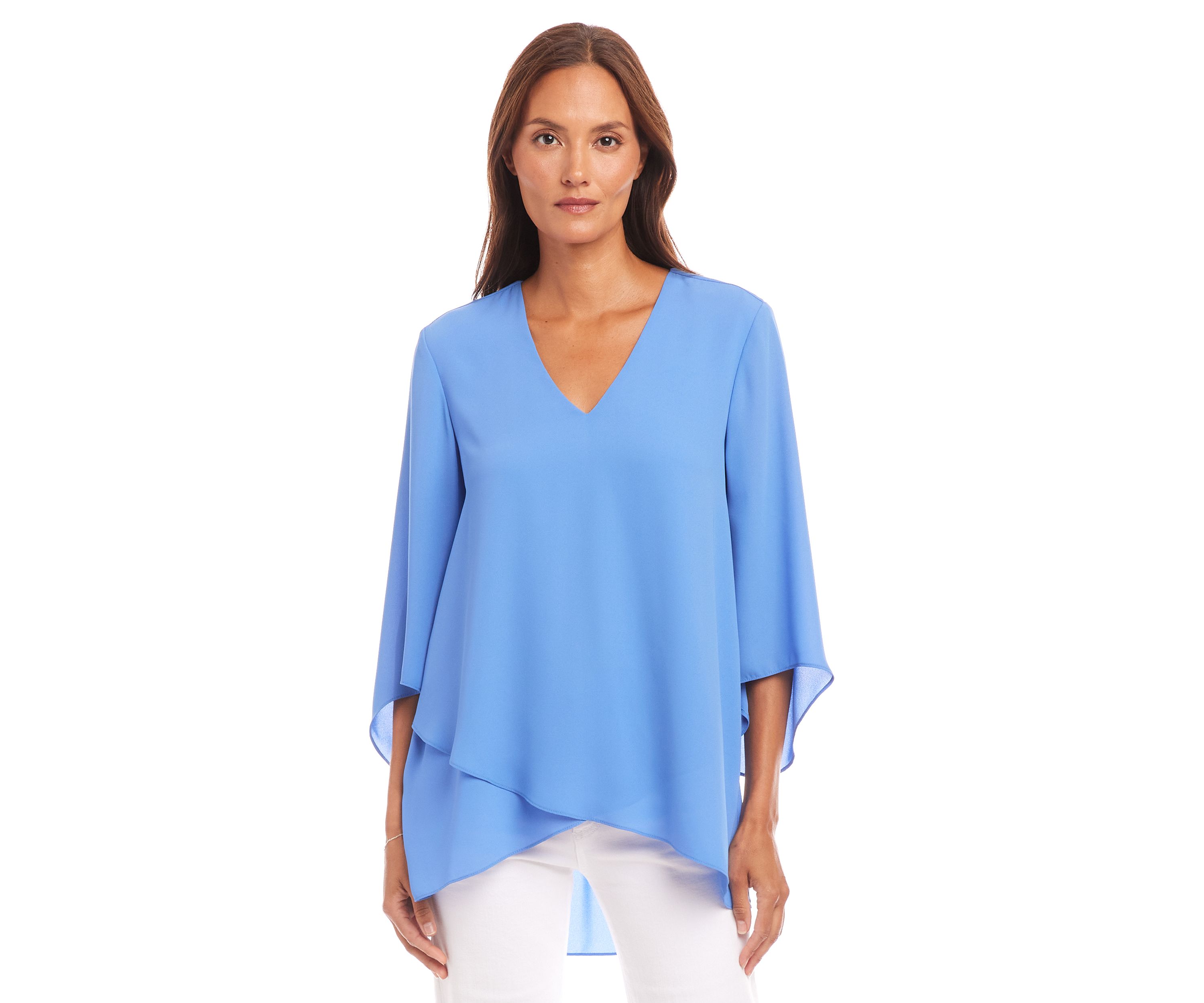 Petite Bracelet Sleeve Asymmetric Top