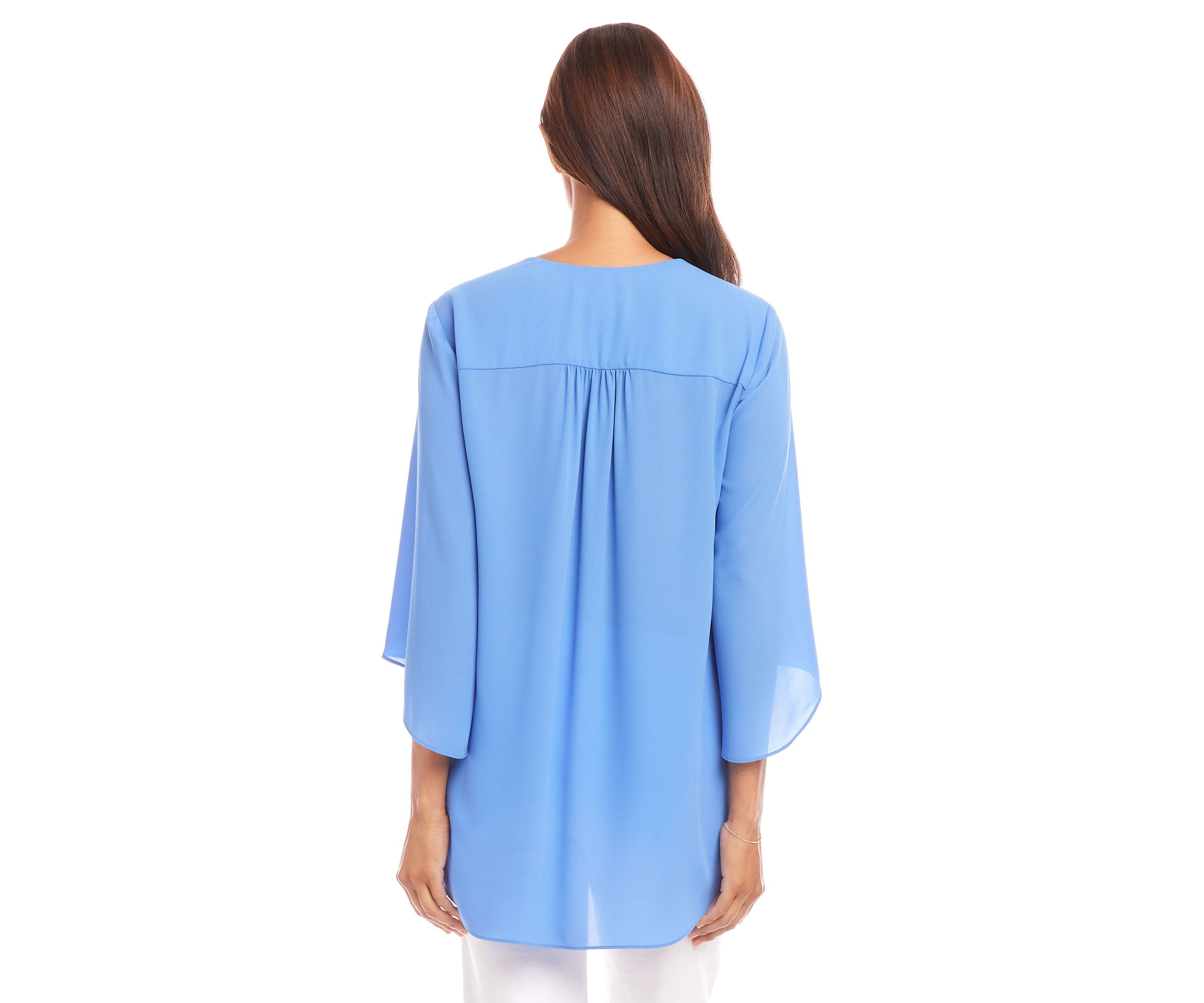 Petite Bracelet Sleeve Asymmetric Top