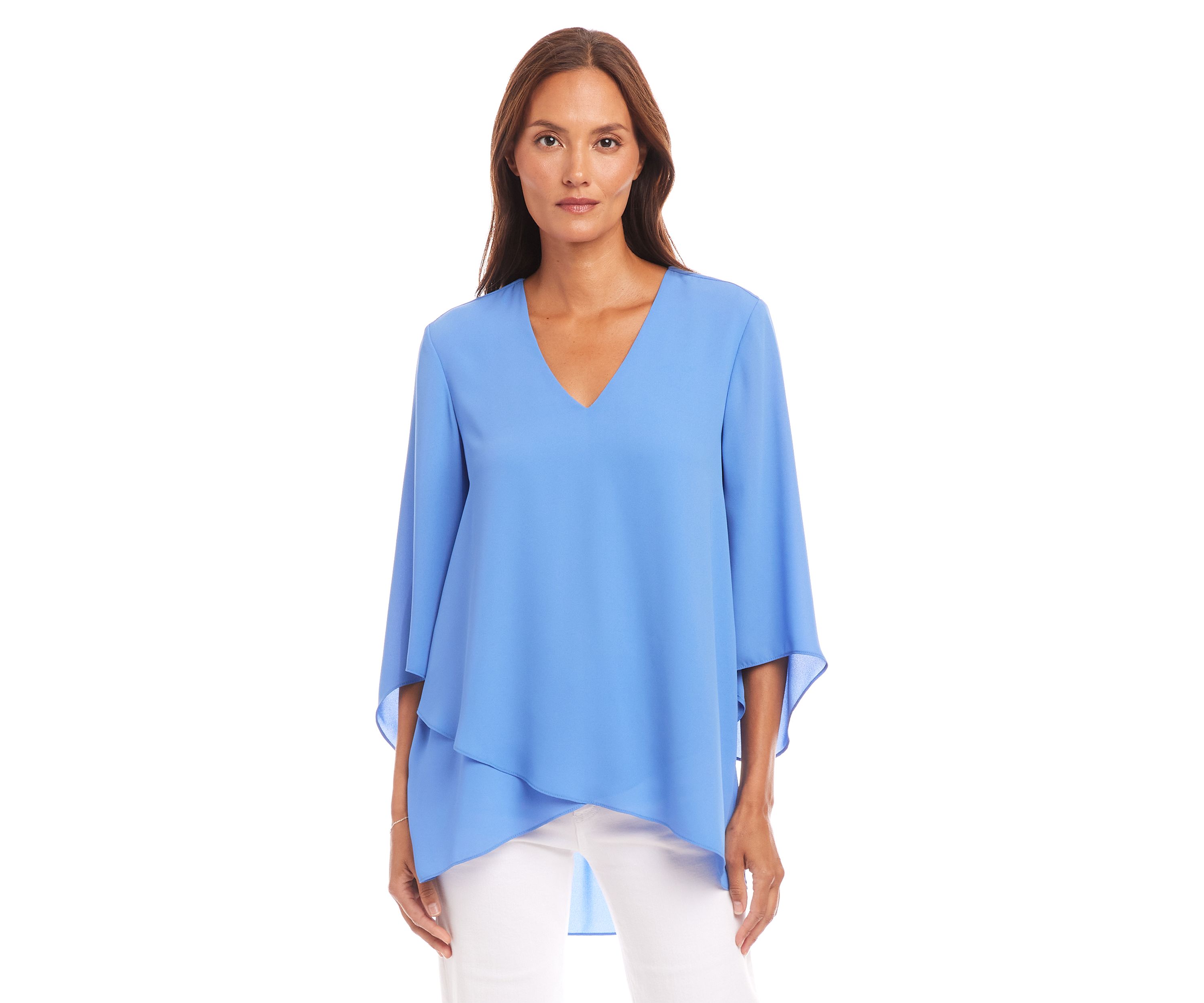 Womens Bracelet Sleeve Asymmetric Top