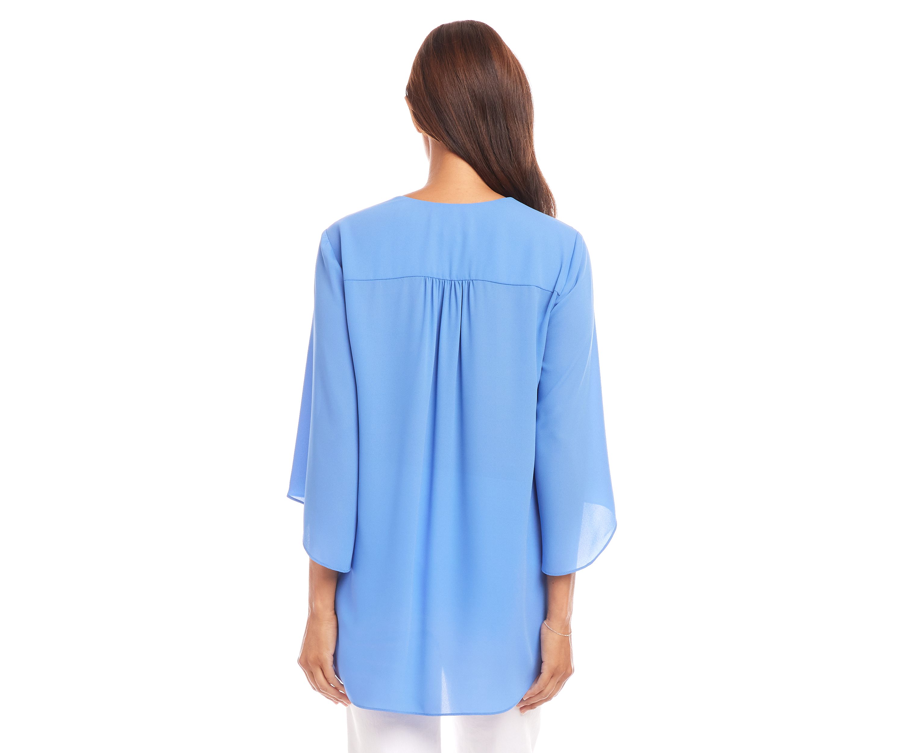 Womens Bracelet Sleeve Asymmetric Top