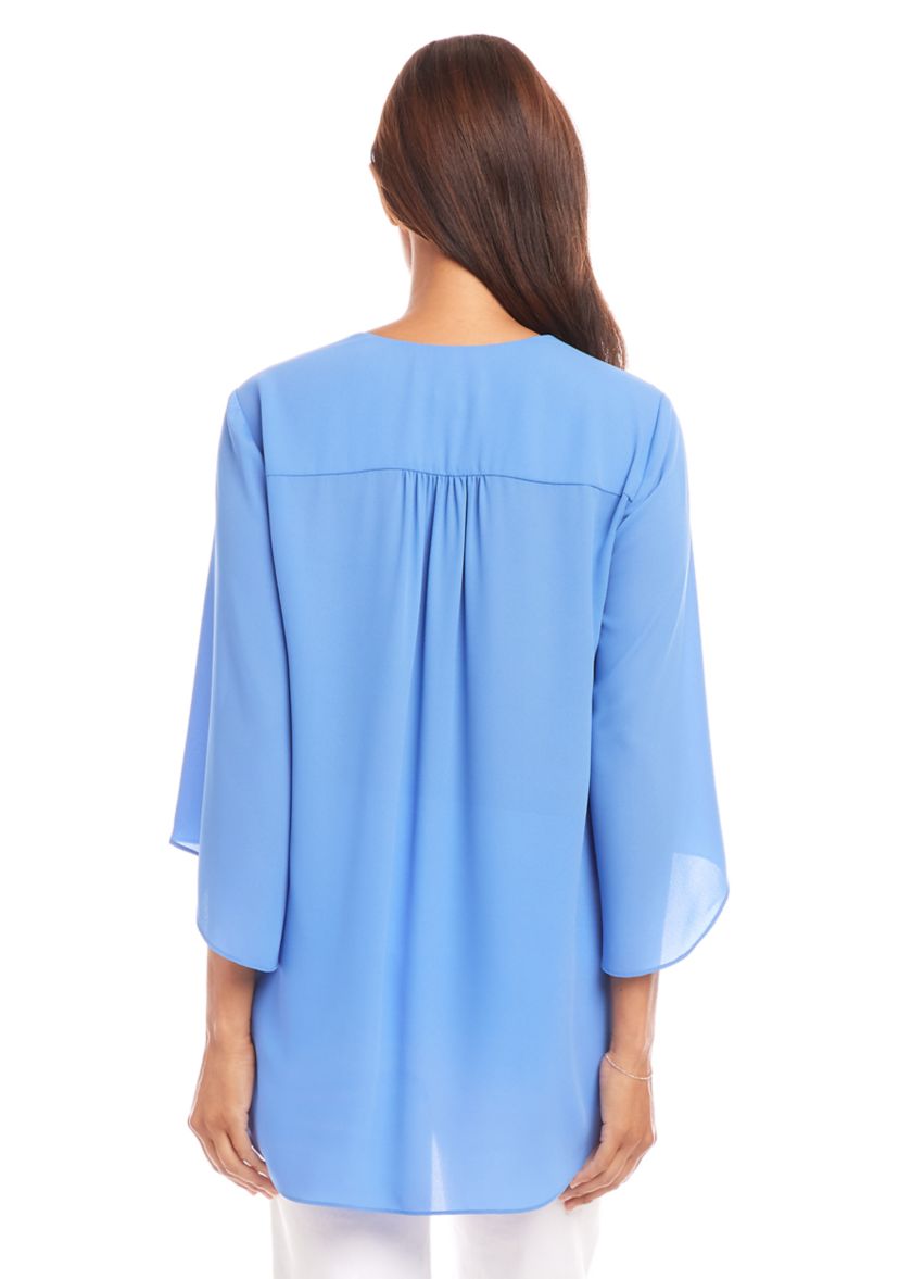 Womens Bracelet Sleeve Asymmetric Top