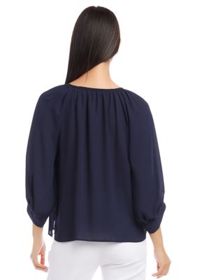 Women's Blouson Sleeve Top