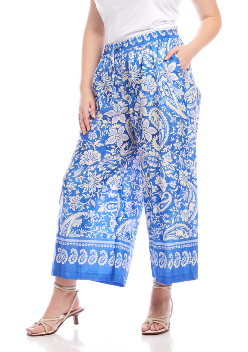 Plus Size Drawstring Pants