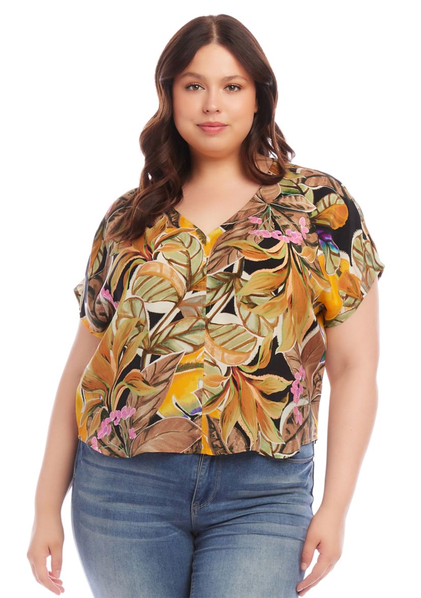 Plus Size Dolman Sleeve Top