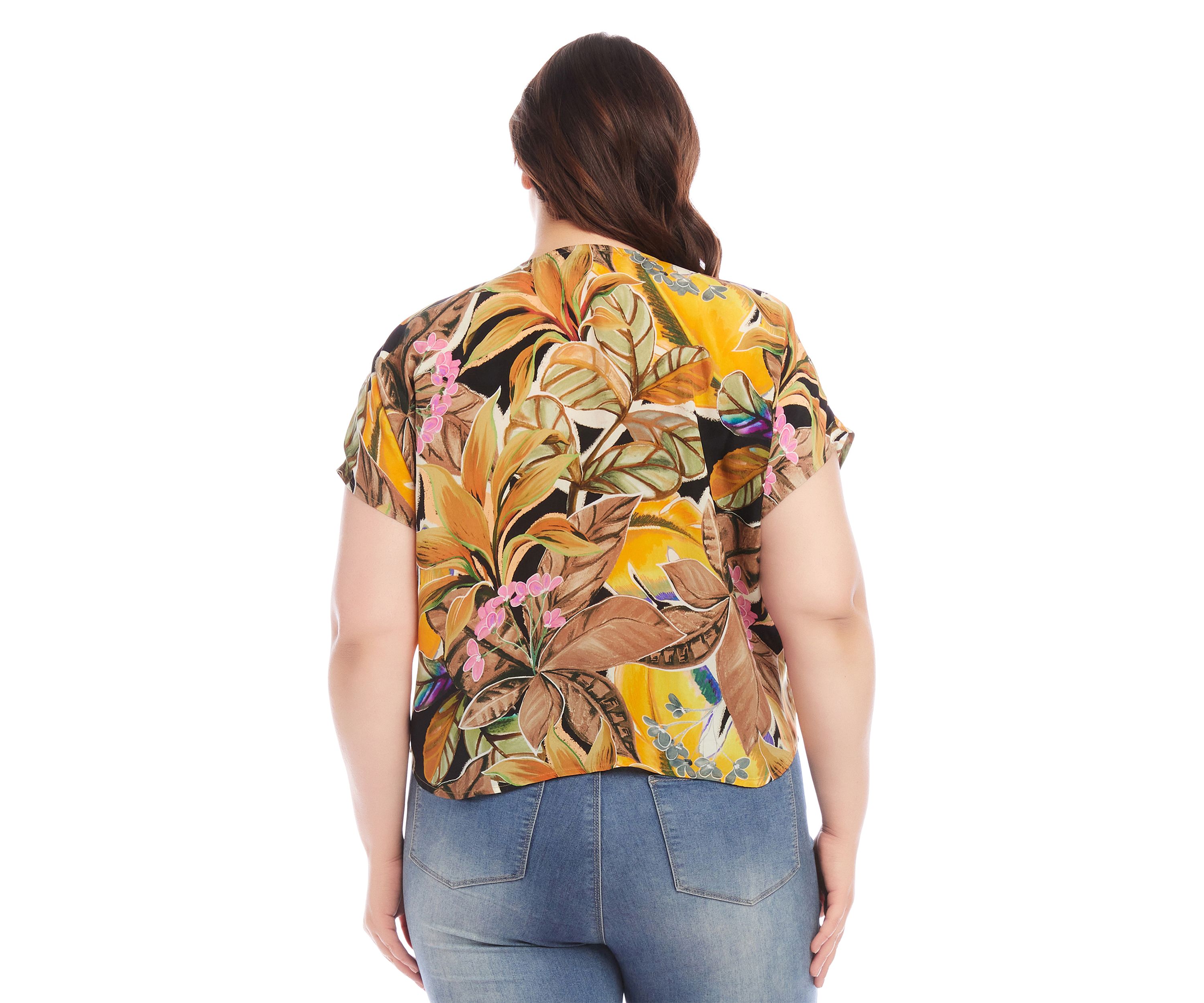 Plus Size Dolman Sleeve Top