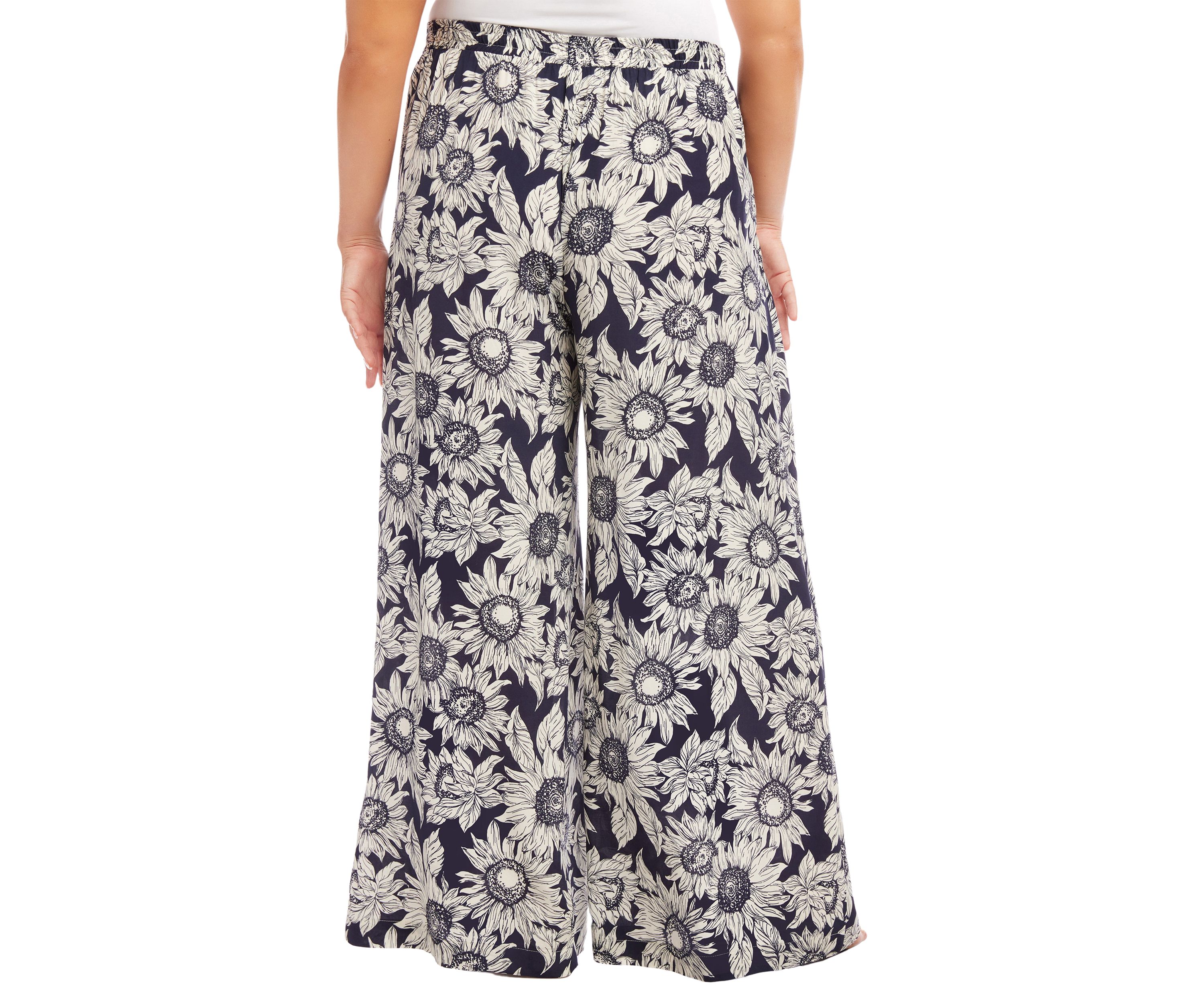 Plus Size Wide Leg Pants