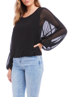 Women's Lantern Sleeve Top