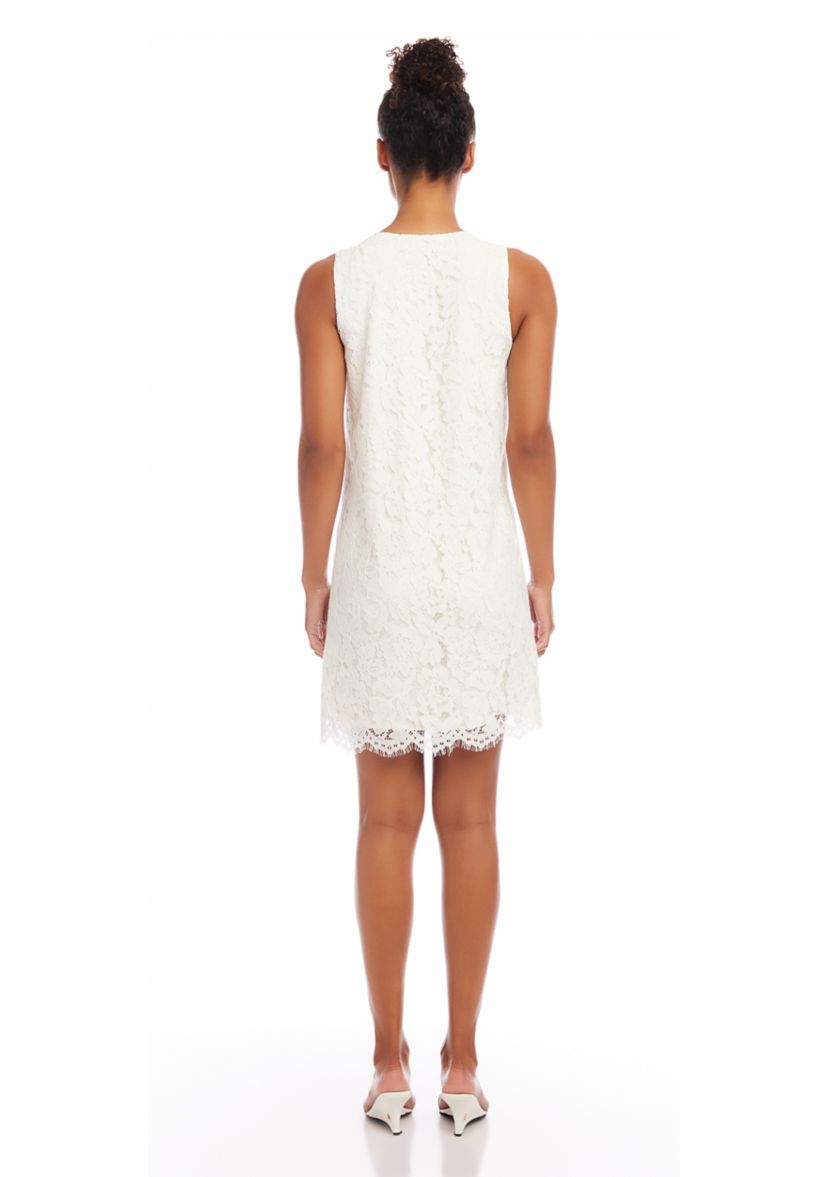 Petite Size Lace Shift Dress