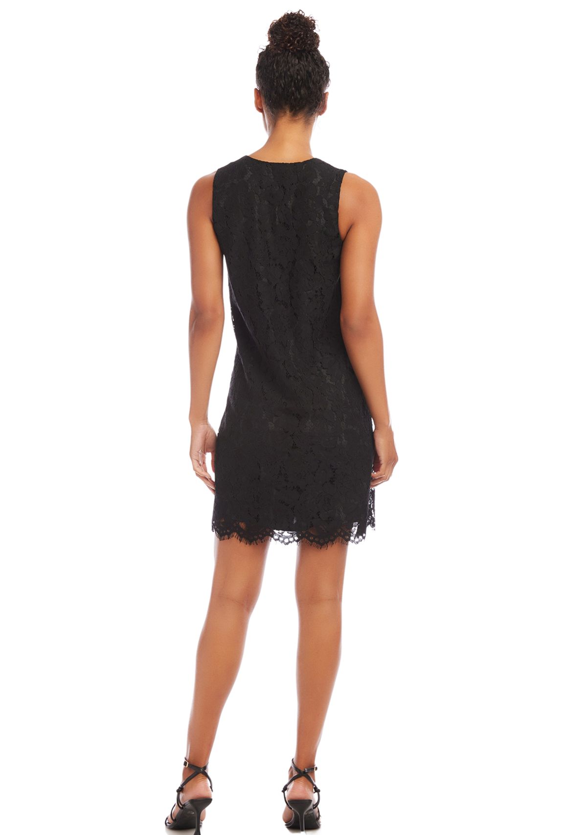 Womens Lace Shift Dress