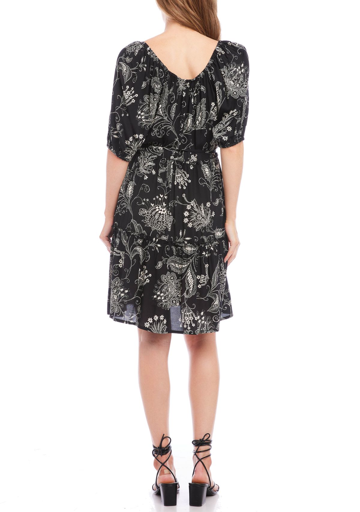 Womens Tiered Short Dress