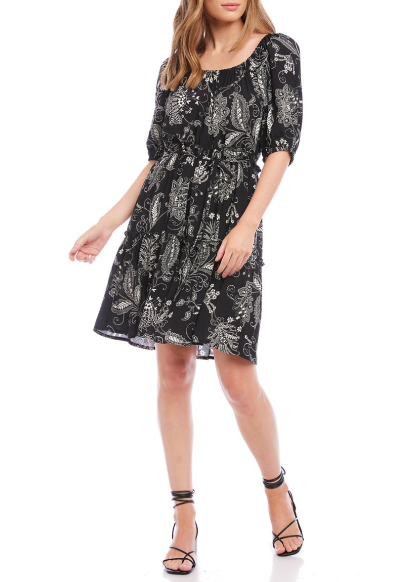 Womens Tiered Short Dress