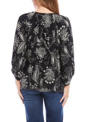 Women's Blouson Sleeve Top