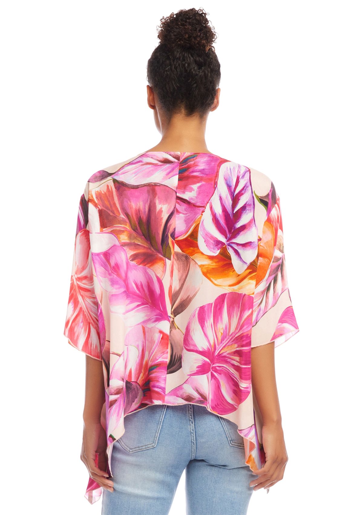 Womens Flare Hem Top