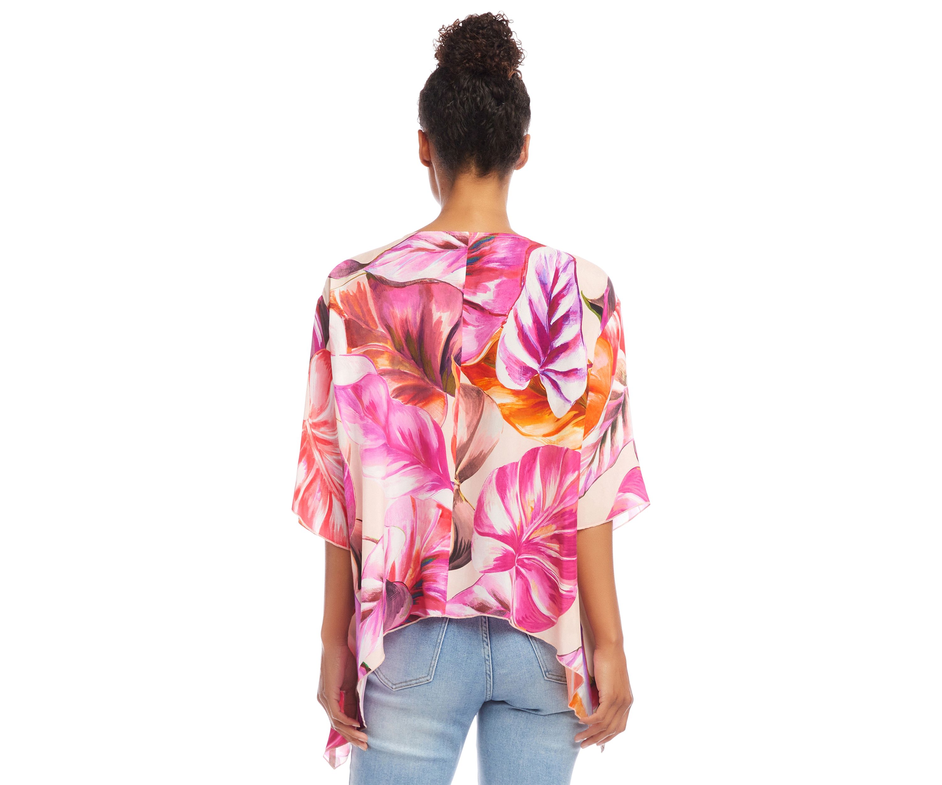 Womens Flare Hem Top
