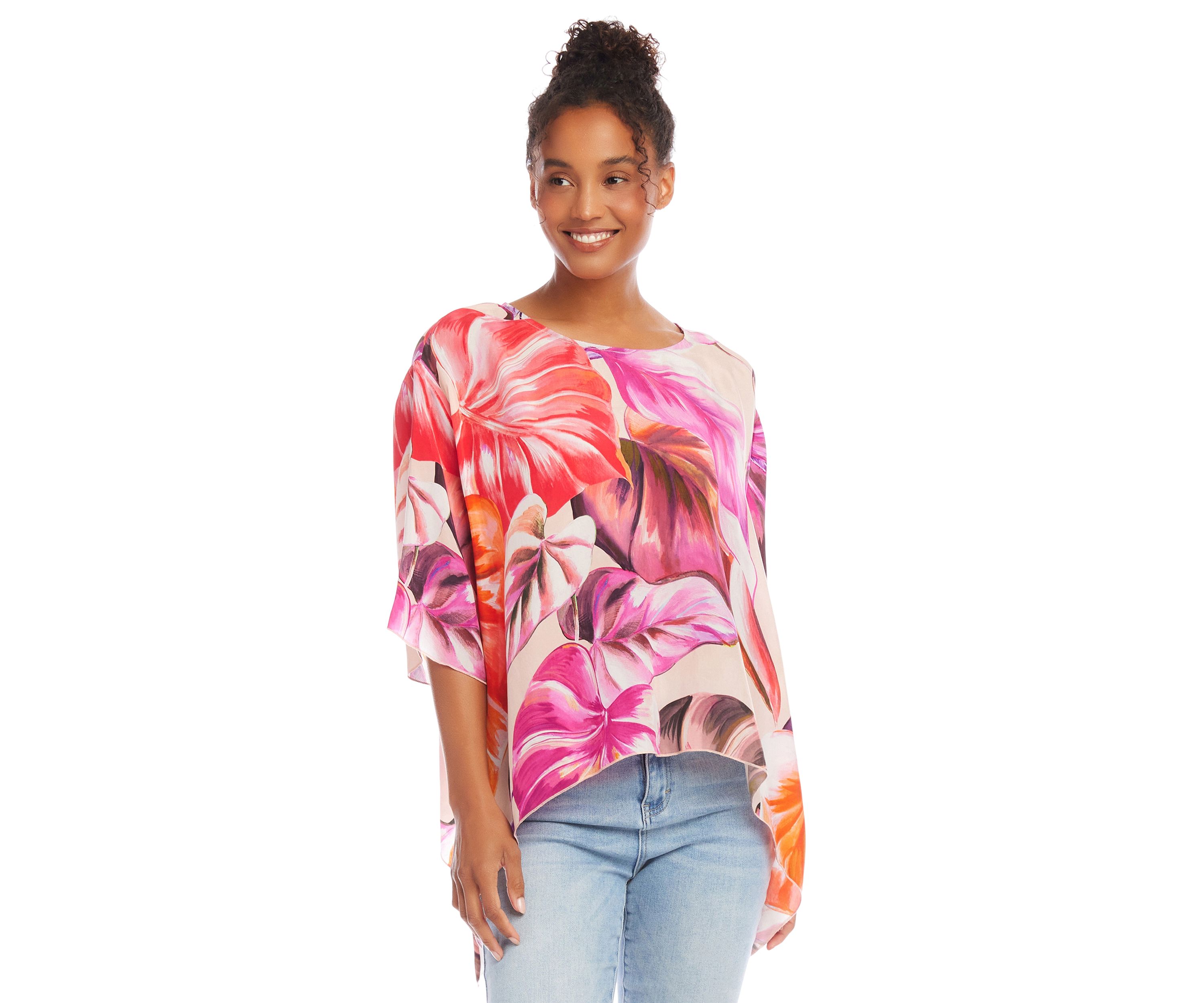 Womens Flare Hem Top