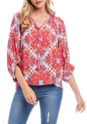 Women's Blouson Sleeve Top