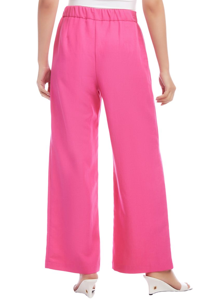 Womens High Waist Pleated Pants