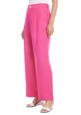 Women's High Waist Pleated Pants