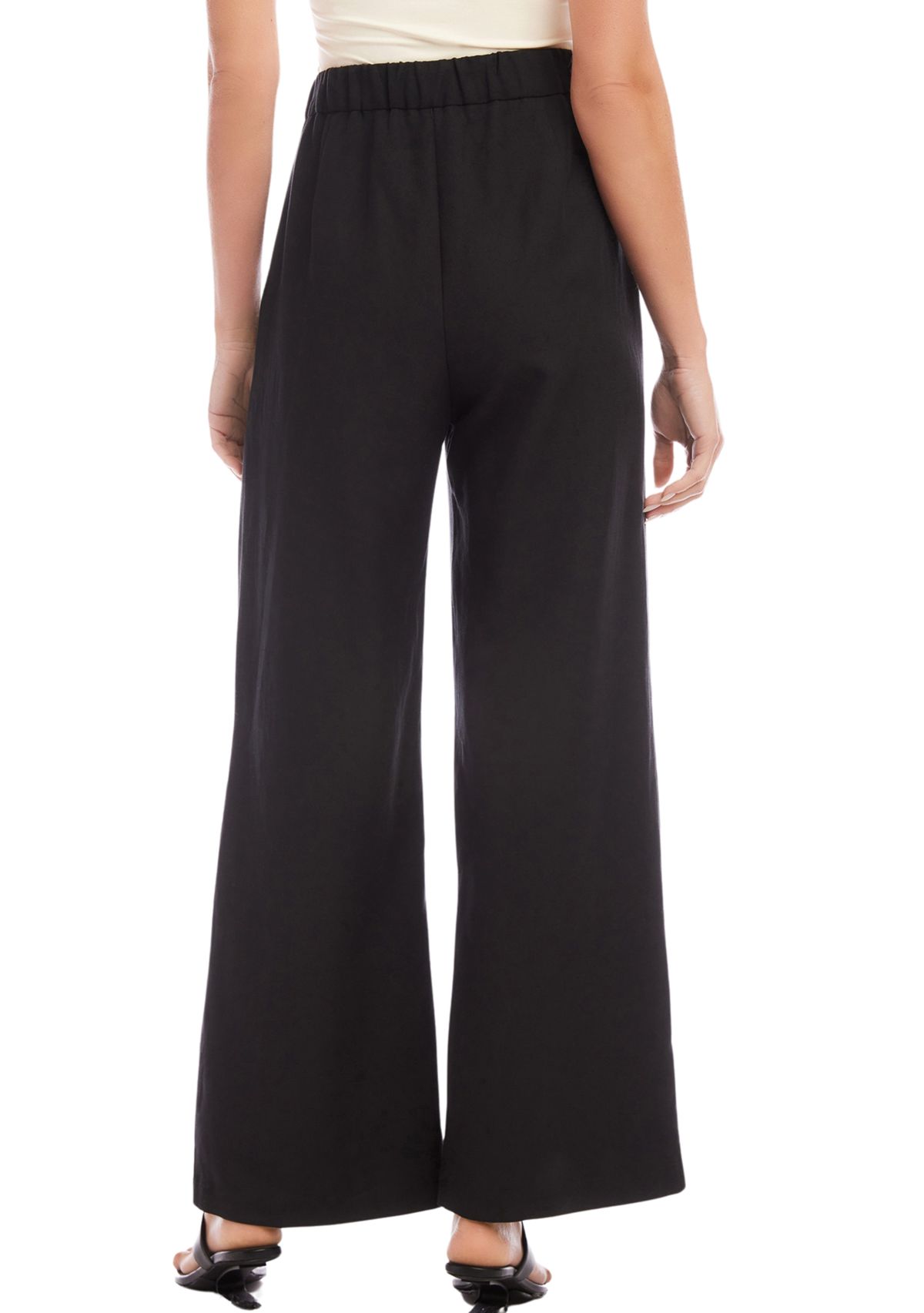 Womens High Waist Pleated Pants