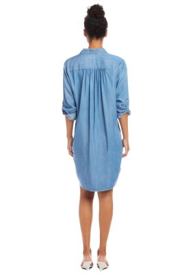 Women's Chambray Shirtdress