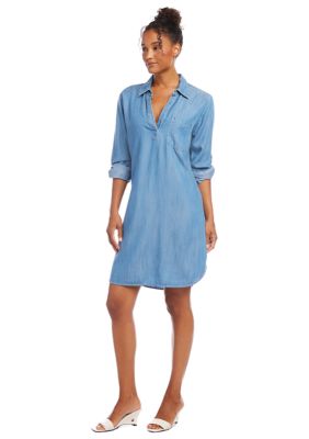 Women's Chambray Shirtdress