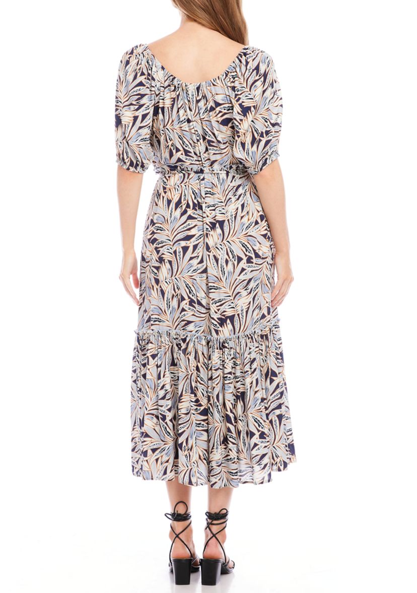 Womens Puff Sleeve Dress
