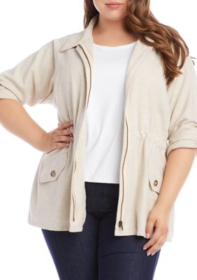 Karen kane cargo on sale jacket