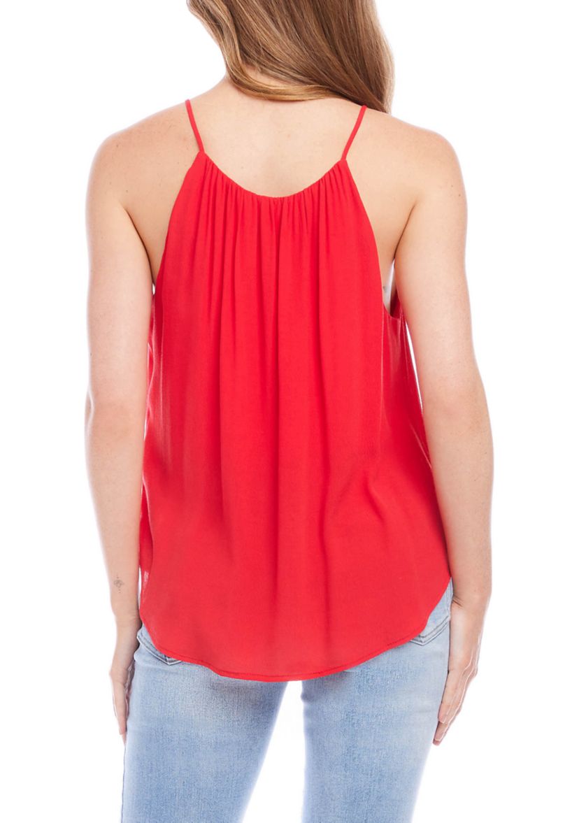 Womens Shirred Tank 