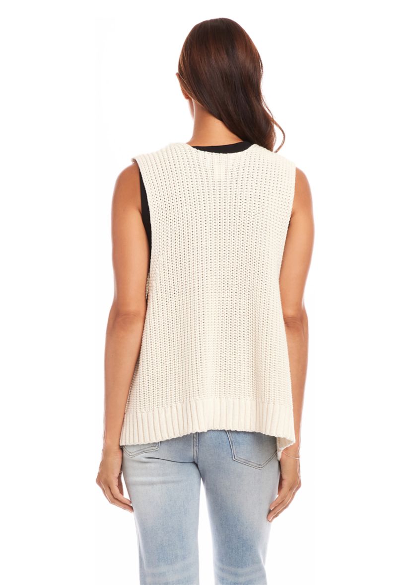 Womens Open Sweater Vest