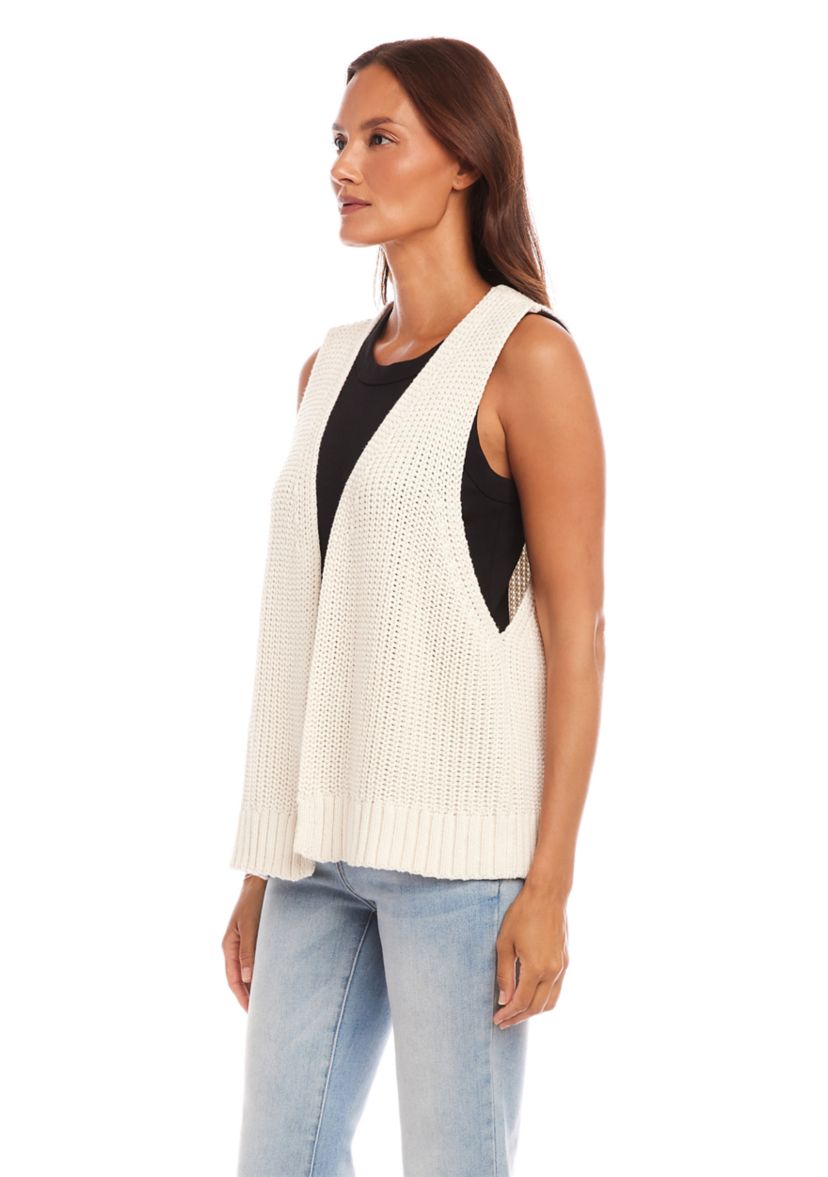 Womens Open Sweater Vest