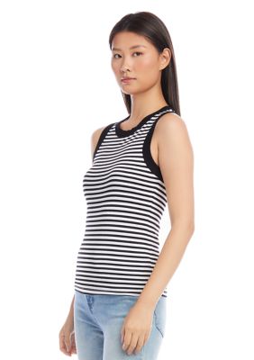 Women's Contrast Stripe Tank Top