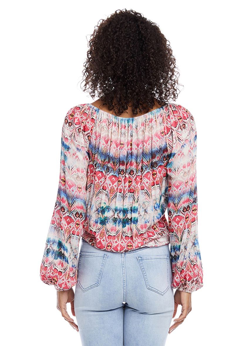 Womens Tie Front Top