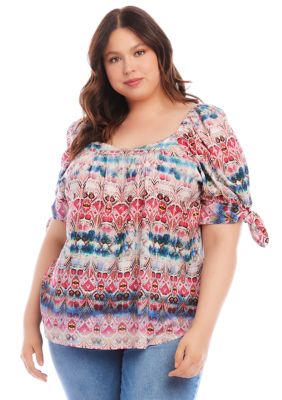 Belk plus hot sale size tops